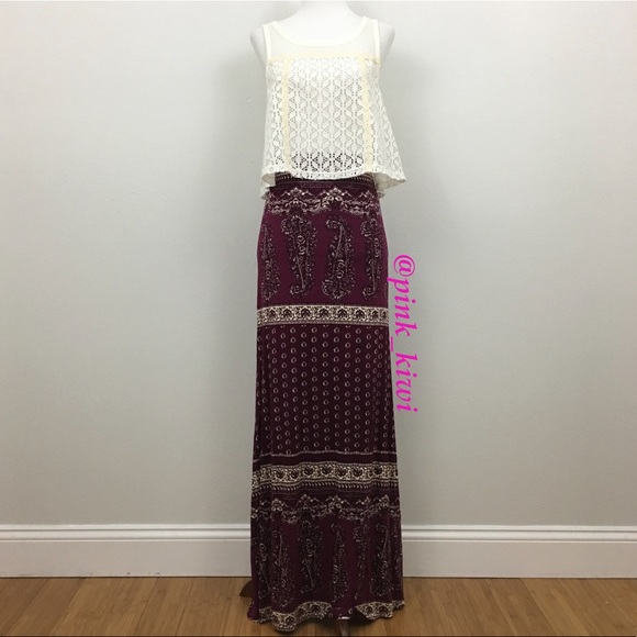 Novella Royale Broken Wing Maxi Skirt - Picture 2 of 7